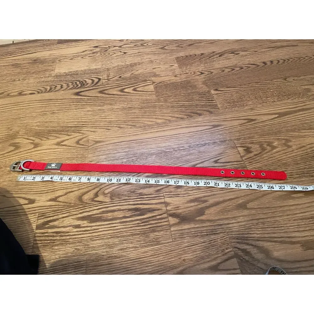 TOP PAW NWOT Red Dog Collar